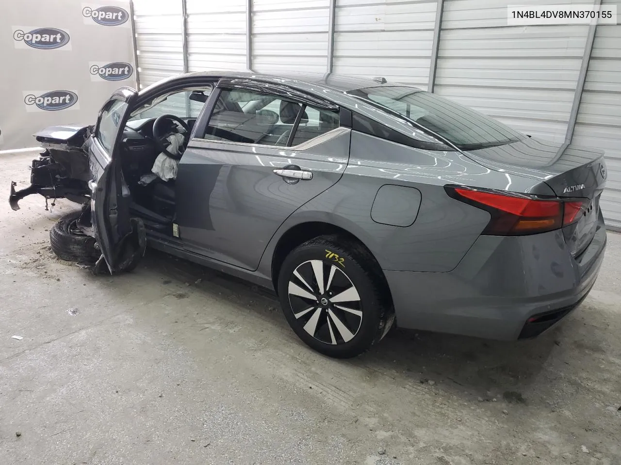 2021 Nissan Altima Sv VIN: 1N4BL4DV8MN370155 Lot: 57416254