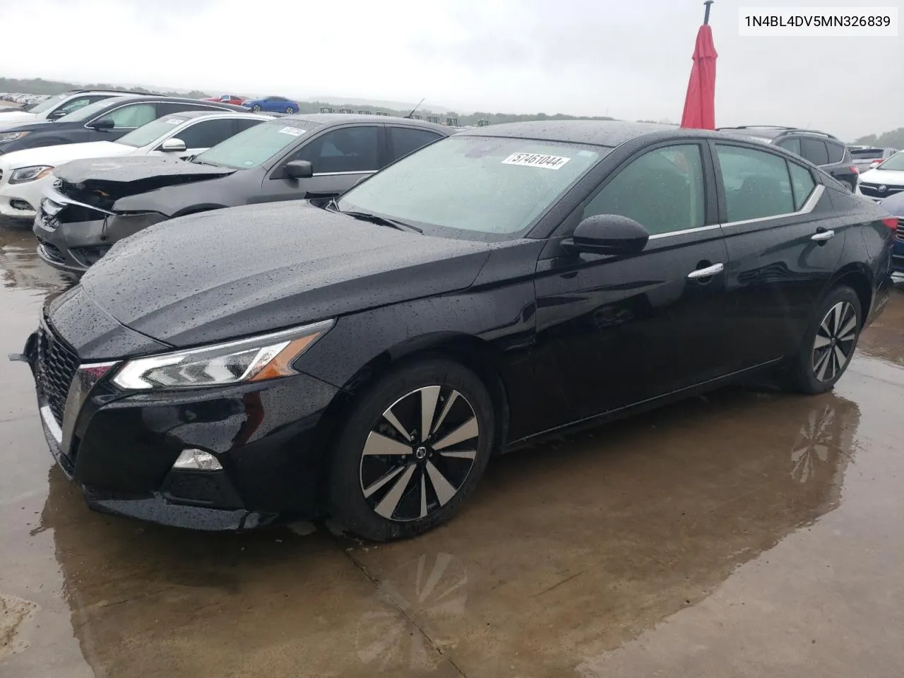 2021 Nissan Altima Sv VIN: 1N4BL4DV5MN326839 Lot: 57461044