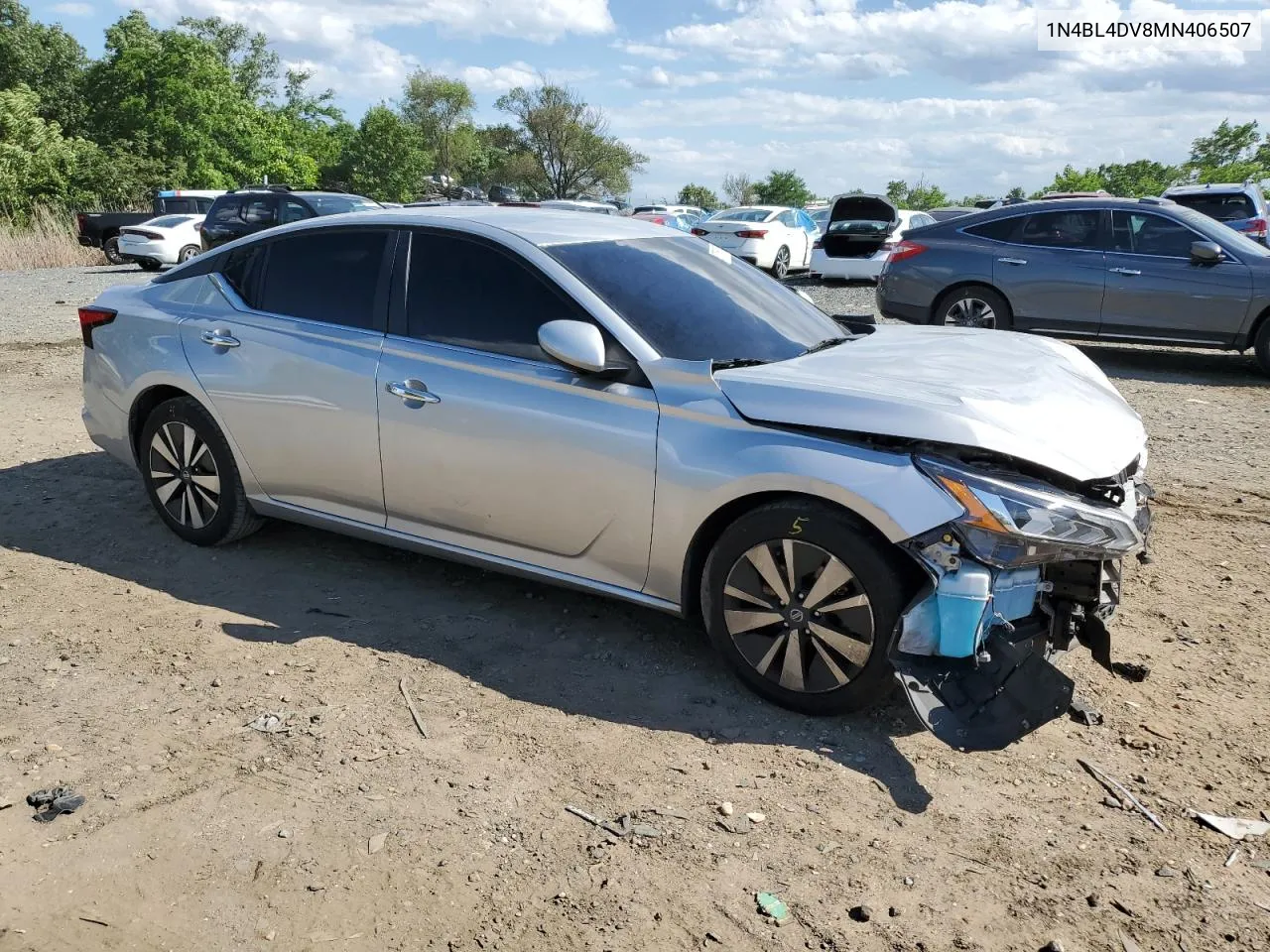 2021 Nissan Altima Sv VIN: 1N4BL4DV8MN406507 Lot: 57556784