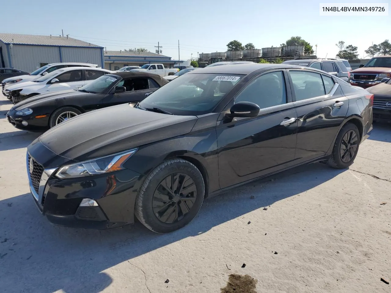 2021 Nissan Altima S VIN: 1N4BL4BV4MN349726 Lot: 58067014