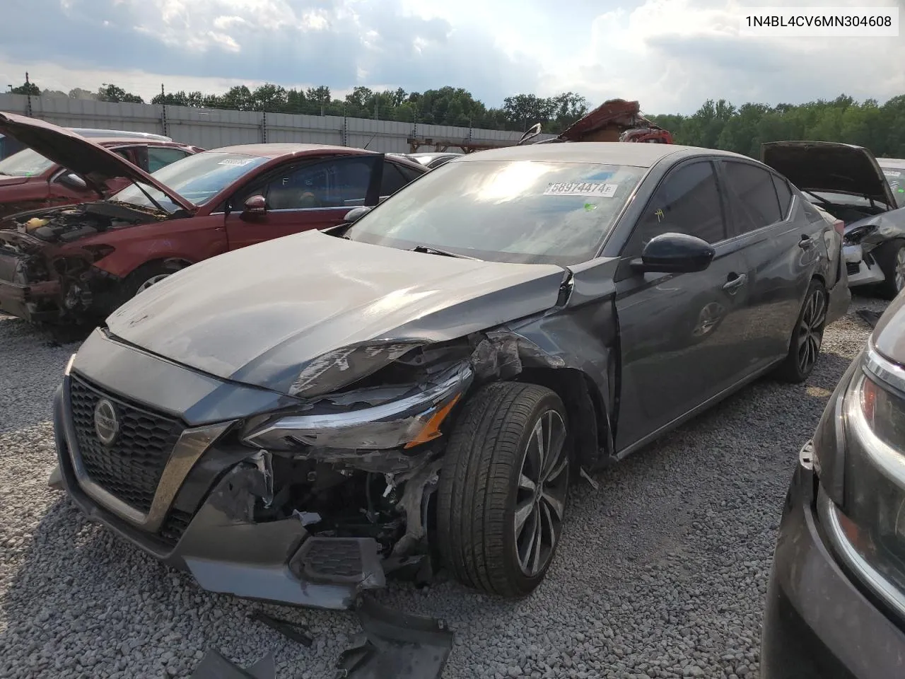 1N4BL4CV6MN304608 2021 Nissan Altima Sr