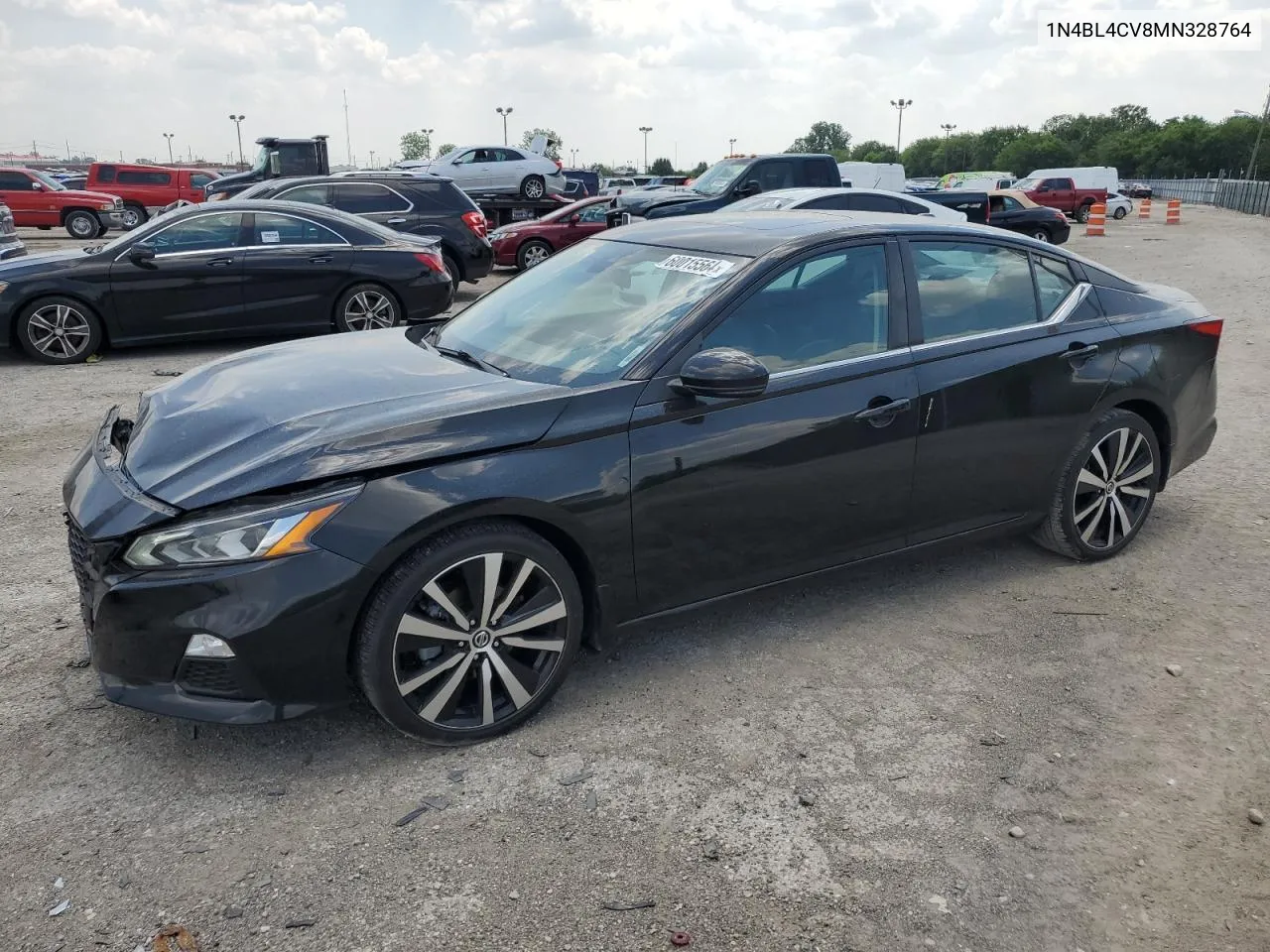 2021 Nissan Altima Sr VIN: 1N4BL4CV8MN328764 Lot: 60015564