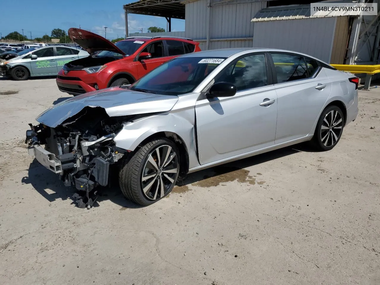 1N4BL4CV9MN310211 2021 Nissan Altima Sr