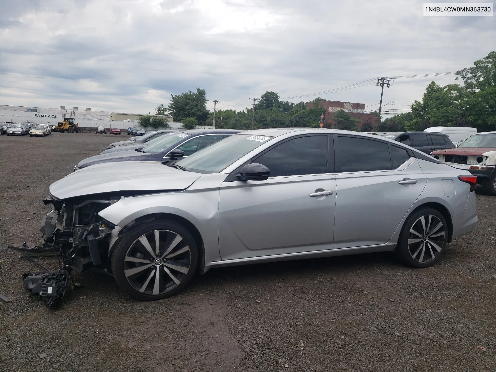 2021 Nissan Altima Sr VIN: 1N4BL4CW0MN363730 Lot: 61447614