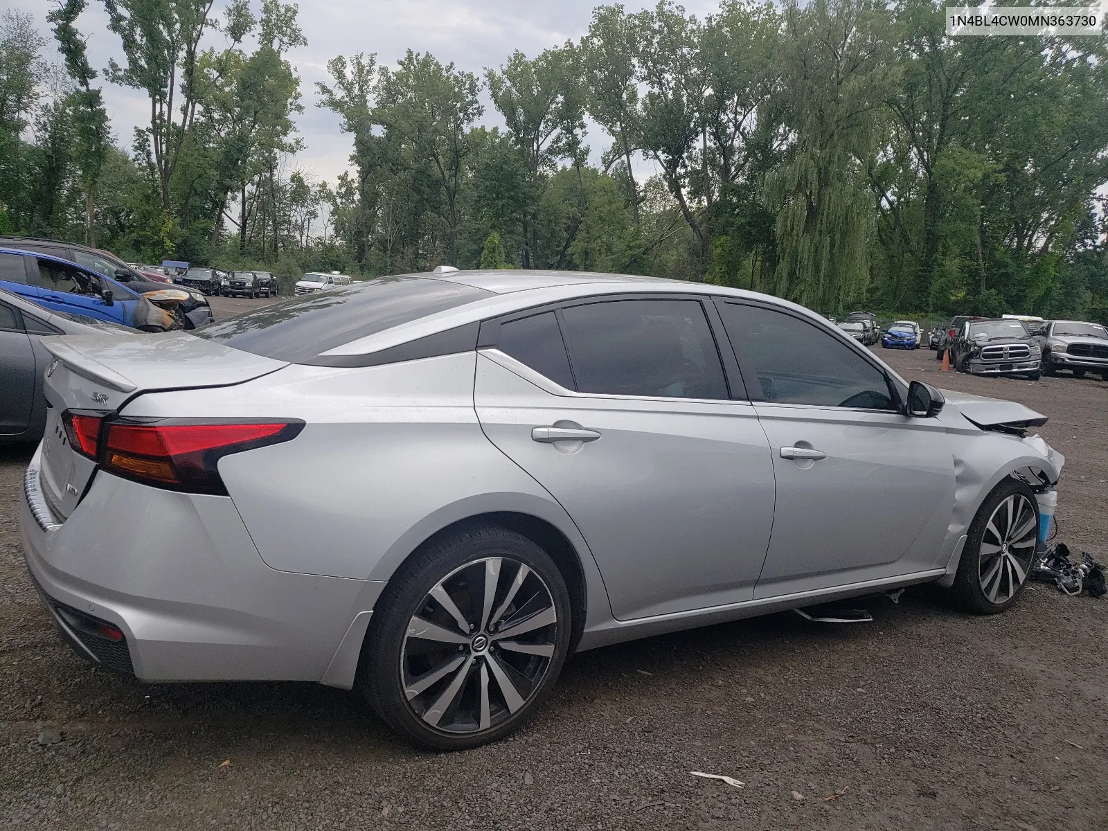 2021 Nissan Altima Sr VIN: 1N4BL4CW0MN363730 Lot: 61447614