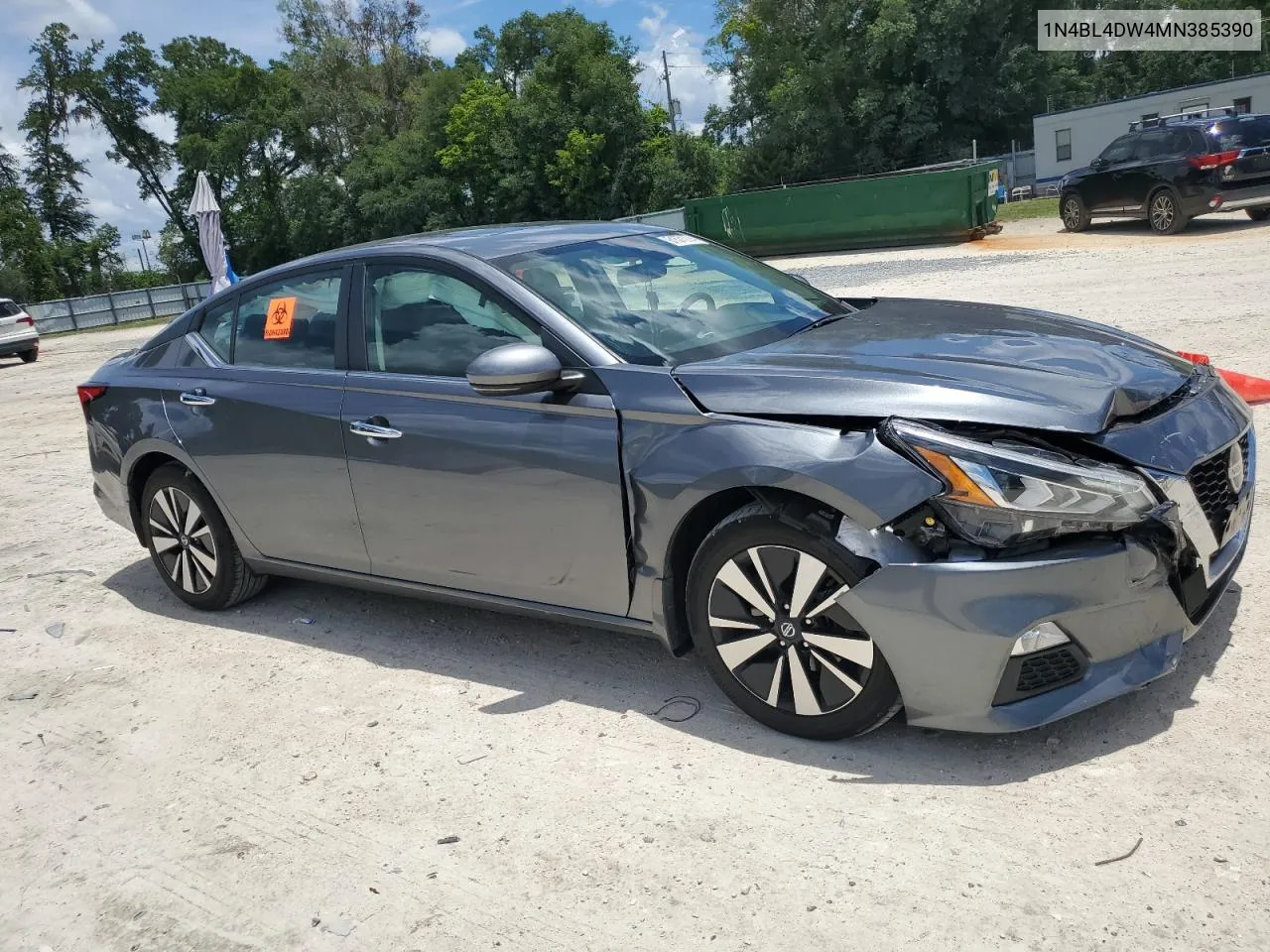 2021 Nissan Altima Sv VIN: 1N4BL4DW4MN385390 Lot: 61571774