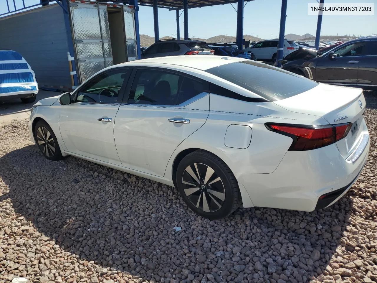 2021 Nissan Altima Sv VIN: 1N4BL4DV3MN317203 Lot: 61788384