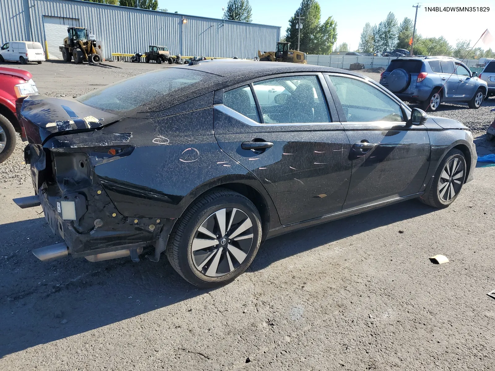 2021 Nissan Altima Sv VIN: 1N4BL4DW5MN351829 Lot: 61788984