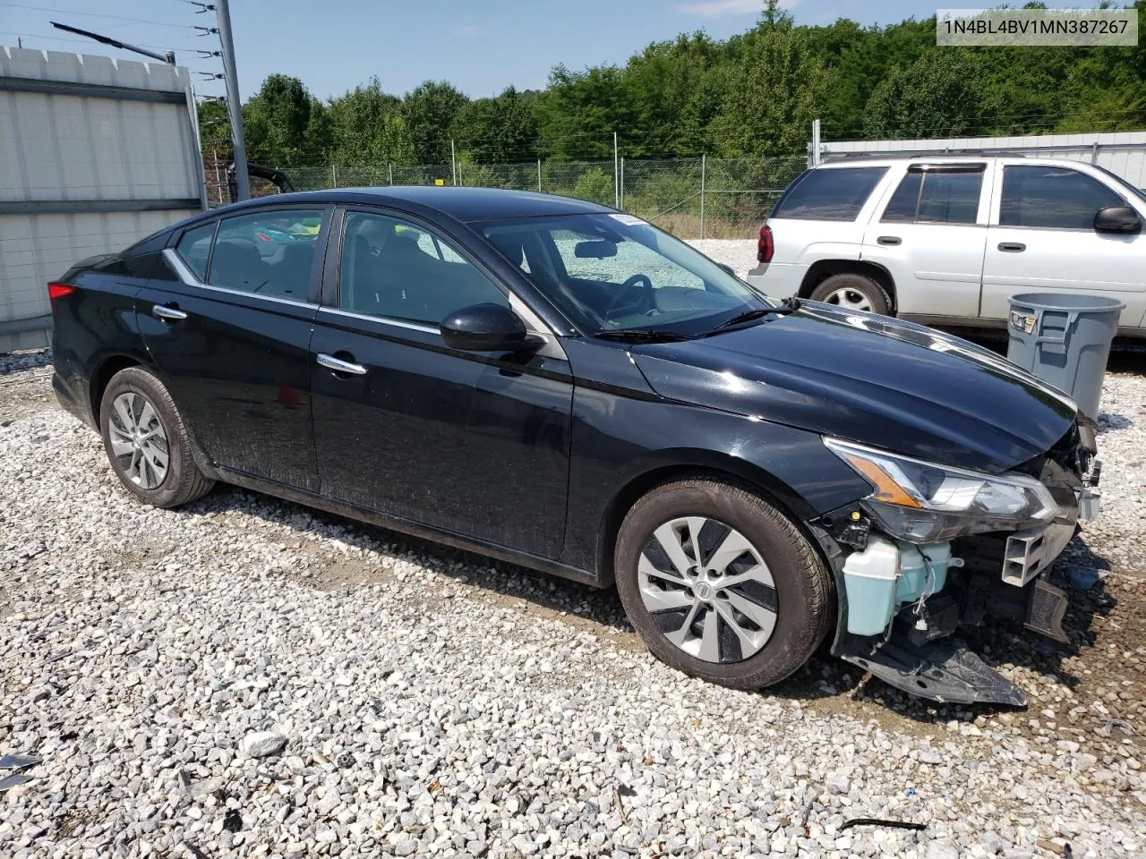 1N4BL4BV1MN387267 2021 Nissan Altima S