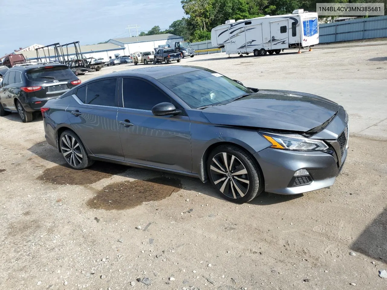 2021 Nissan Altima Sr VIN: 1N4BL4CV3MN385681 Lot: 62425114