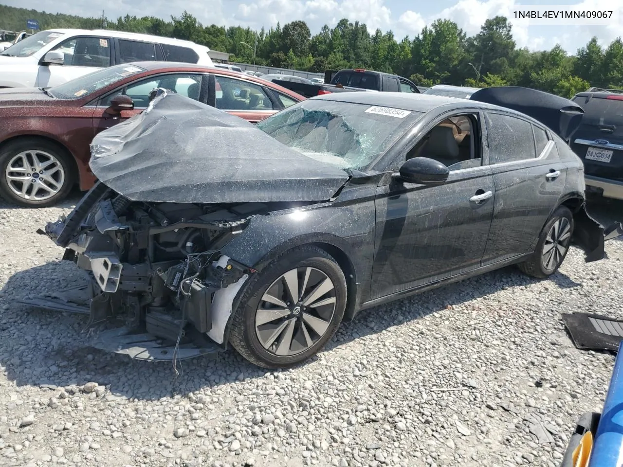 2021 Nissan Altima Sl VIN: 1N4BL4EV1MN409067 Lot: 62698354