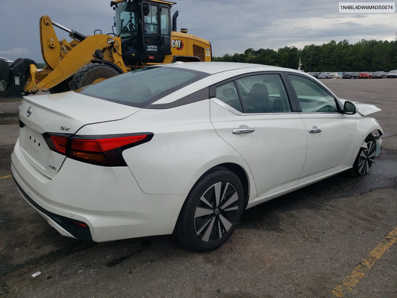 2021 Nissan Altima Sv VIN: 1N4BL4DW6MN350074 Lot: 63615654