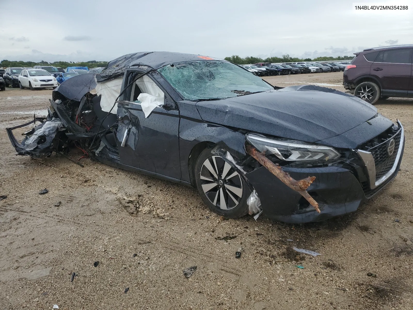 2021 Nissan Altima Sv VIN: 1N4BL4DV2MN354288 Lot: 64362804