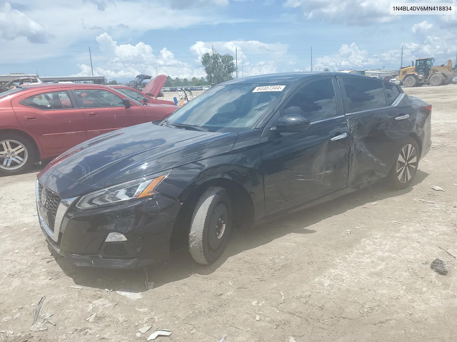 2021 Nissan Altima Sv VIN: 1N4BL4DV6MN418834 Lot: 64407344