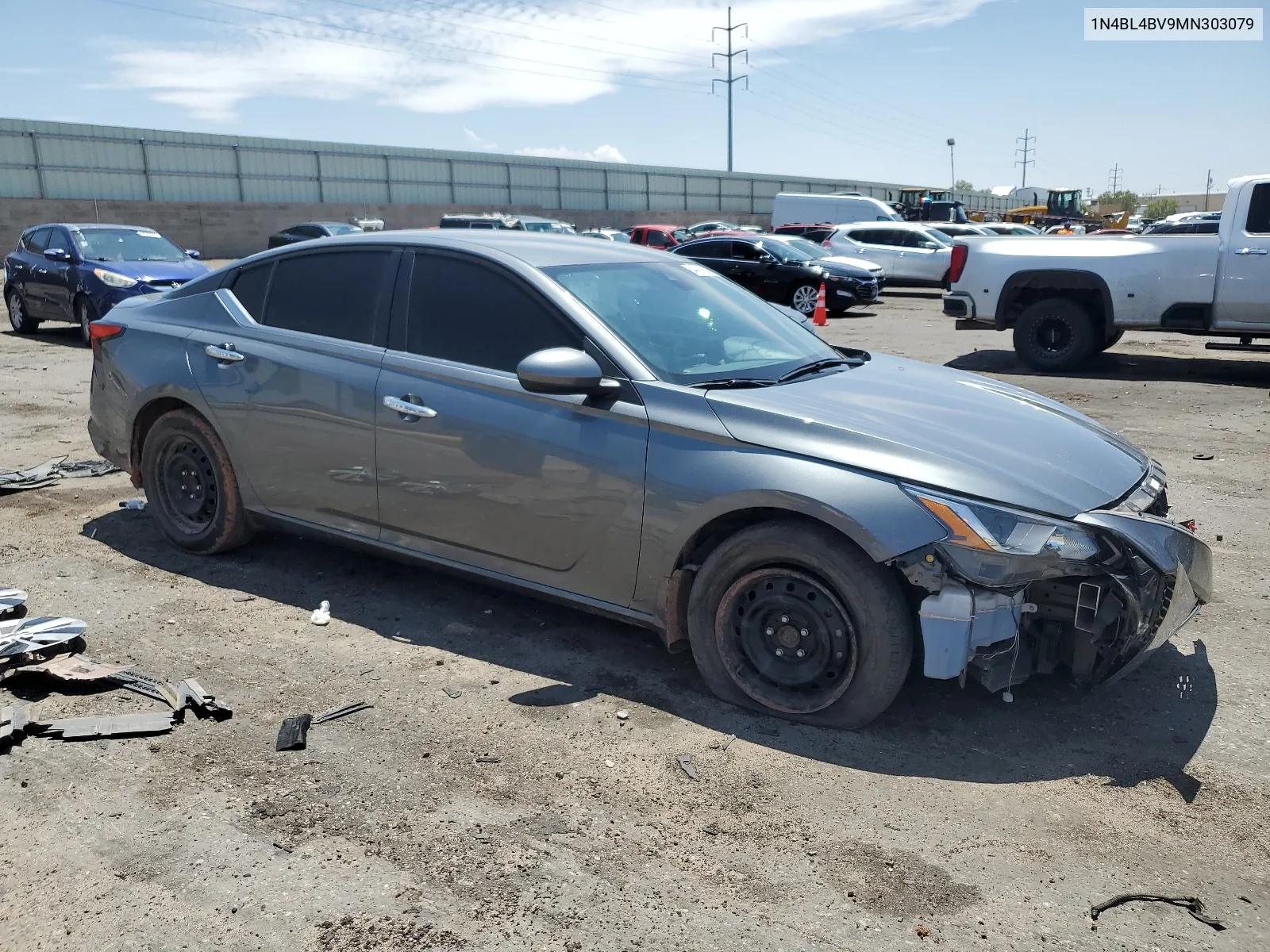 2021 Nissan Altima S VIN: 1N4BL4BV9MN303079 Lot: 64450994