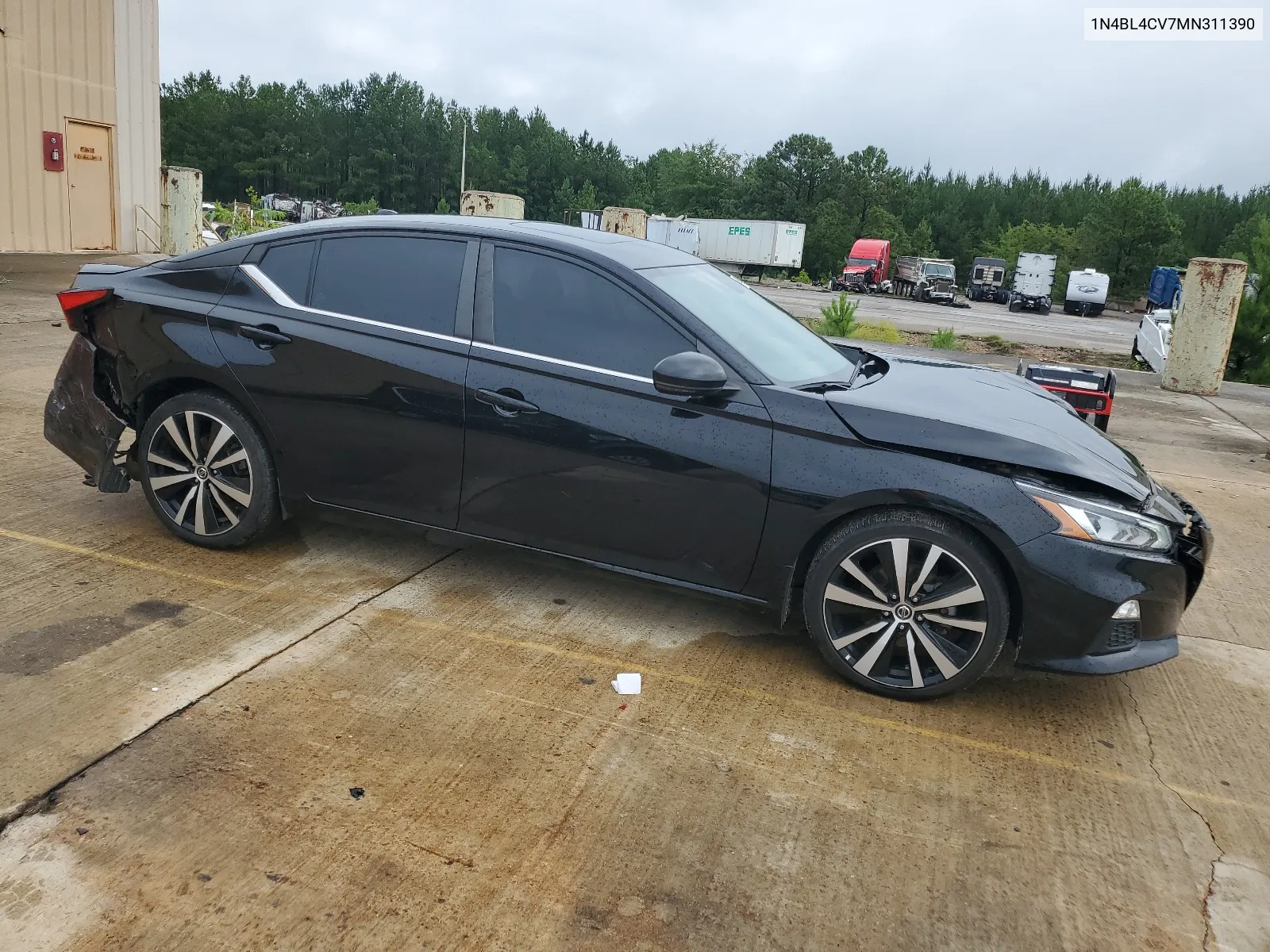 2021 Nissan Altima Sr VIN: 1N4BL4CV7MN311390 Lot: 64815904