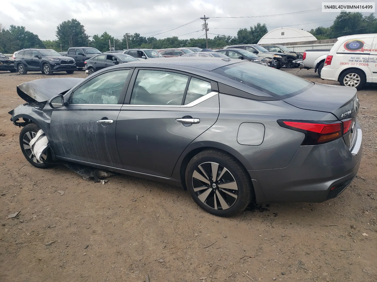 2021 Nissan Altima Sv VIN: 1N4BL4DV8MN416499 Lot: 65157114