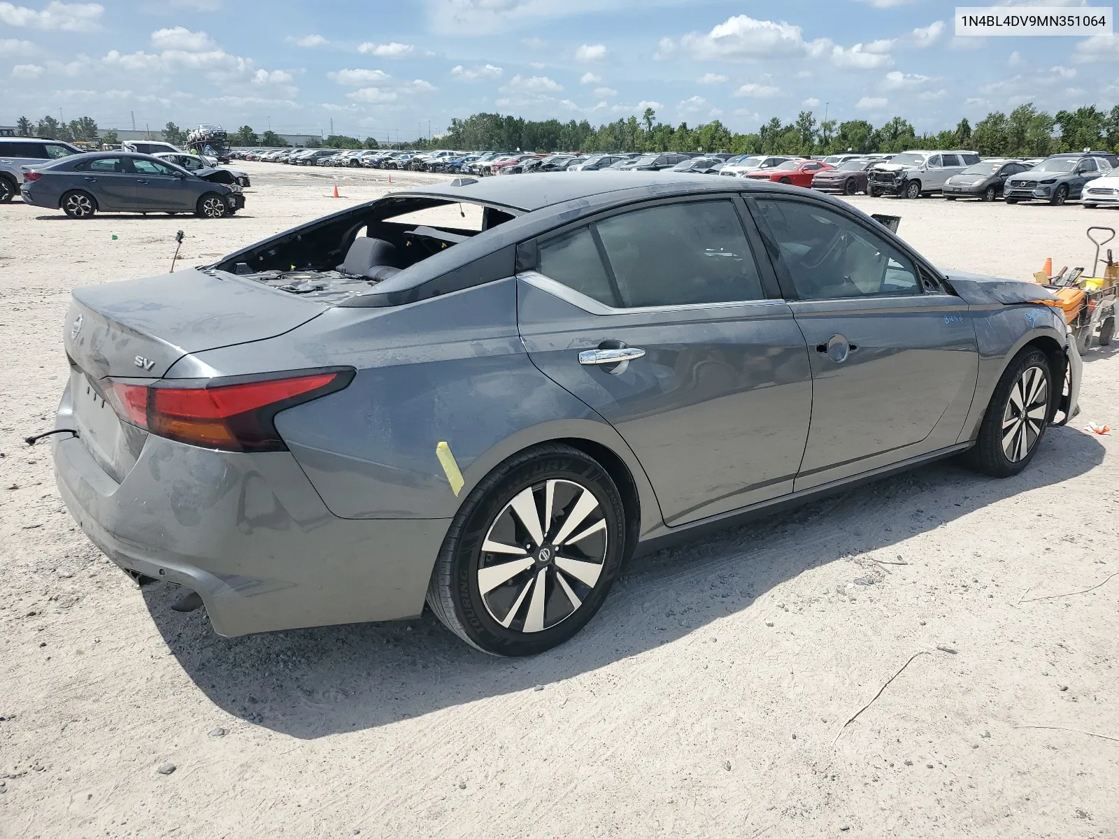 2021 Nissan Altima Sv VIN: 1N4BL4DV9MN351064 Lot: 65386974