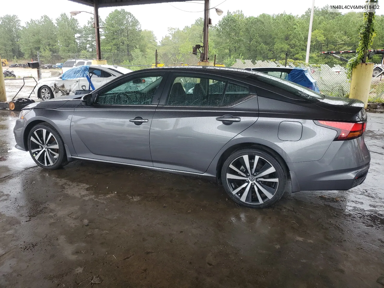 2021 Nissan Altima Sr VIN: 1N4BL4CV6MN418432 Lot: 66008554