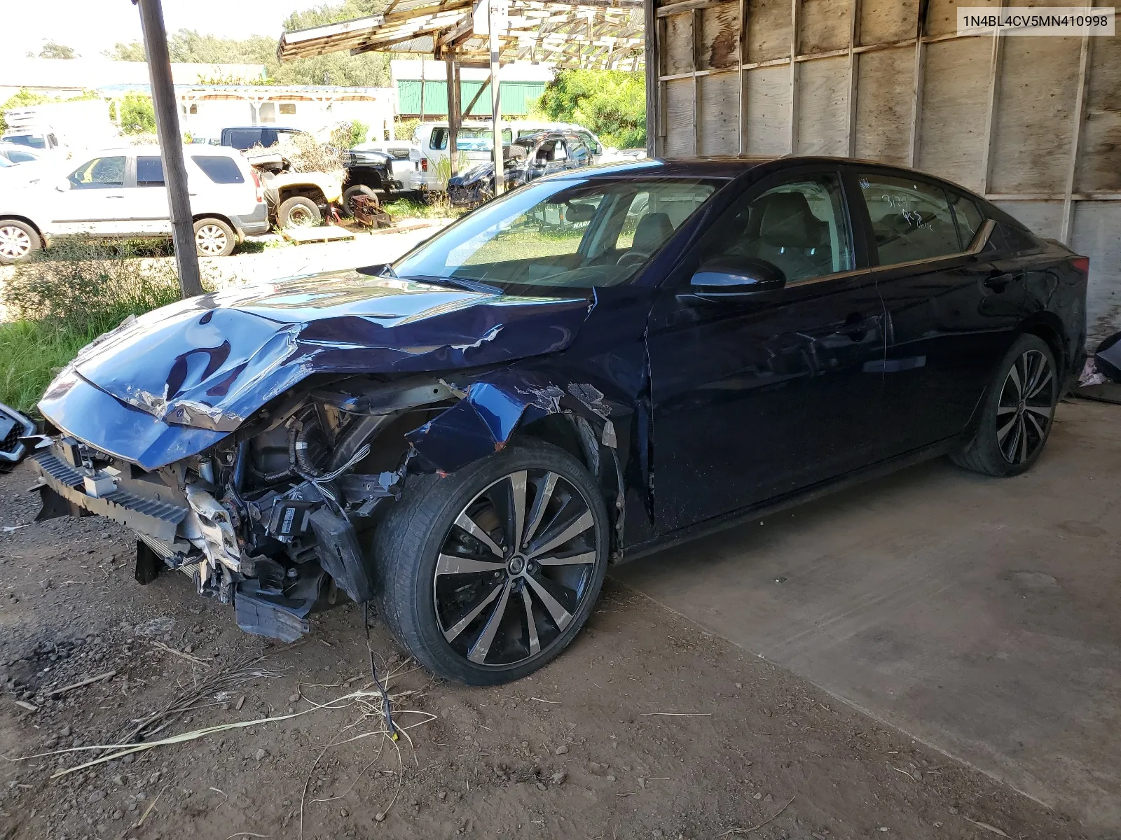 2021 Nissan Altima Sr VIN: 1N4BL4CV5MN410998 Lot: 66173944