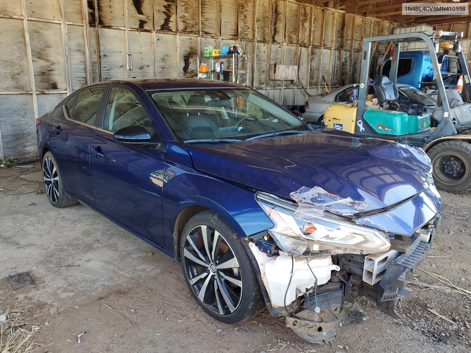 2021 Nissan Altima Sr VIN: 1N4BL4CV5MN410998 Lot: 66173944