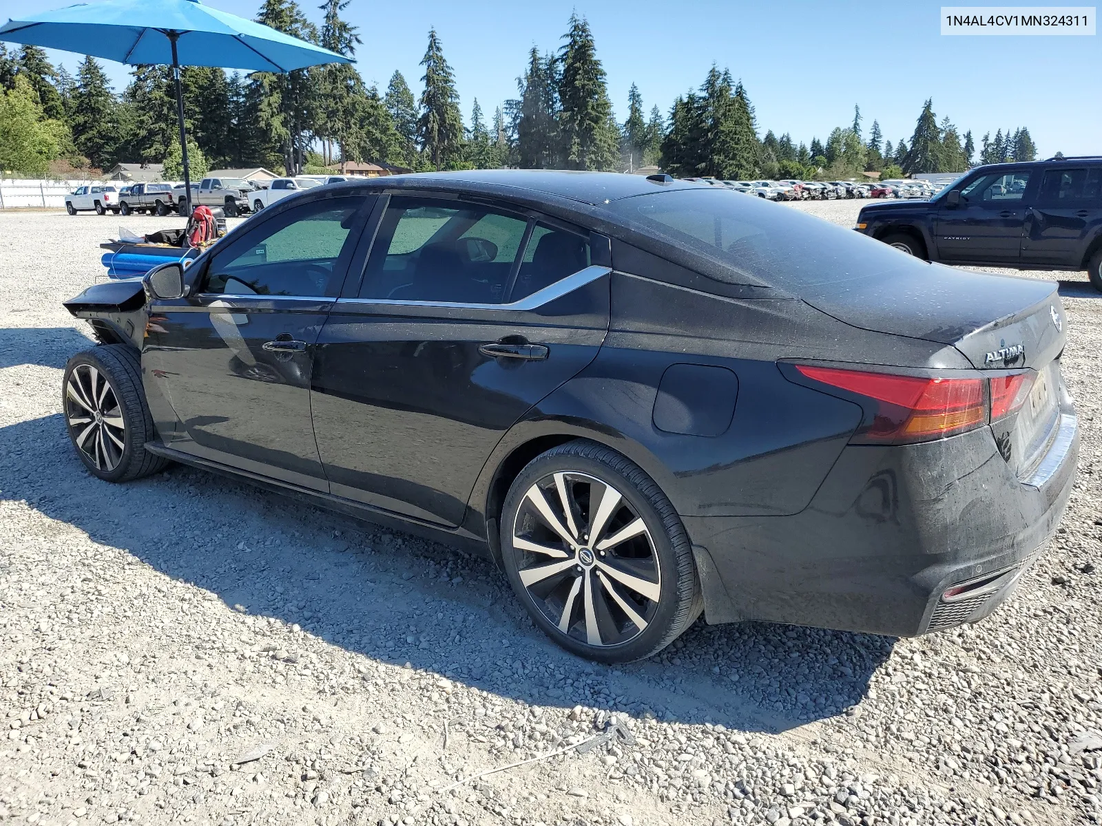 2021 Nissan Altima Sr VIN: 1N4AL4CV1MN324311 Lot: 66357334