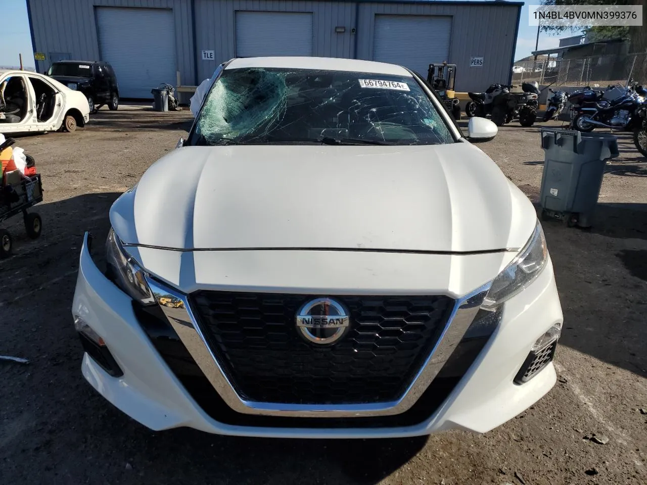 2021 Nissan Altima S VIN: 1N4BL4BV0MN399376 Lot: 66794764