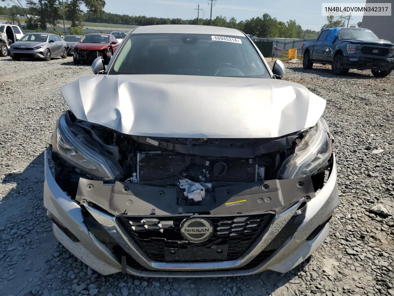 1N4BL4DV0MN342317 2021 Nissan Altima Sv