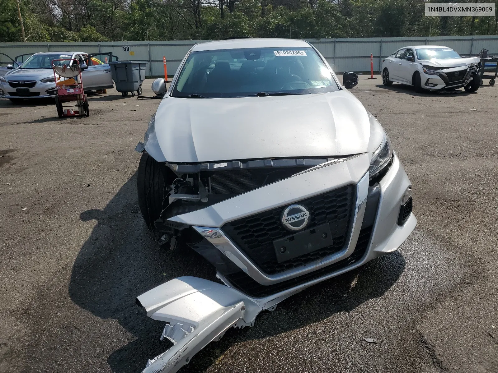 1N4BL4DVXMN369069 2021 Nissan Altima Sv