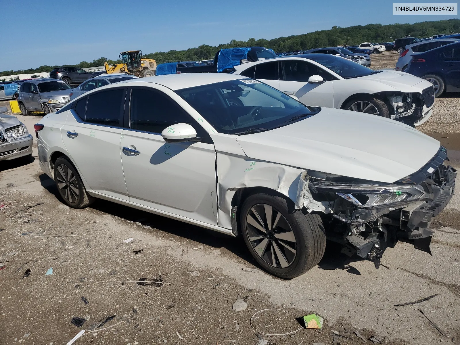 2021 Nissan Altima Sv VIN: 1N4BL4DV5MN334729 Lot: 67592394