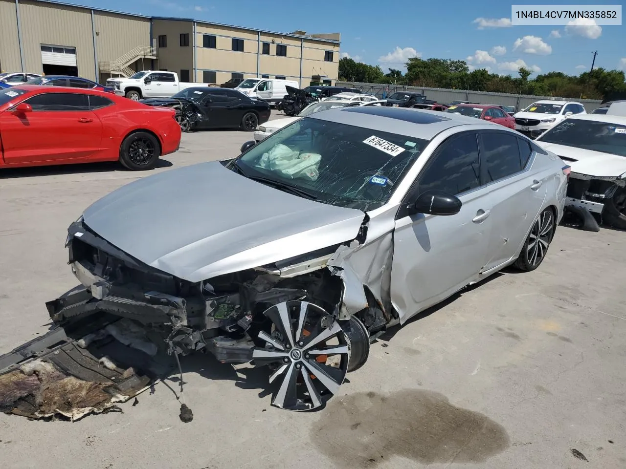 1N4BL4CV7MN335852 2021 Nissan Altima Sr