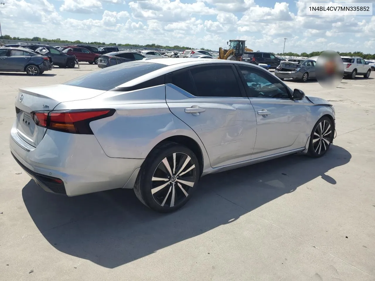 2021 Nissan Altima Sr VIN: 1N4BL4CV7MN335852 Lot: 67647334