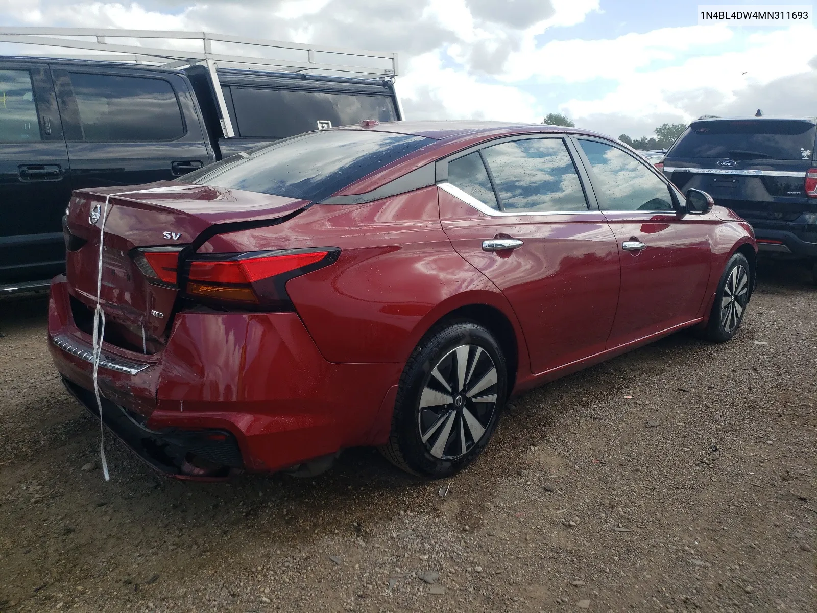 2021 Nissan Altima Sv VIN: 1N4BL4DW4MN311693 Lot: 67716414