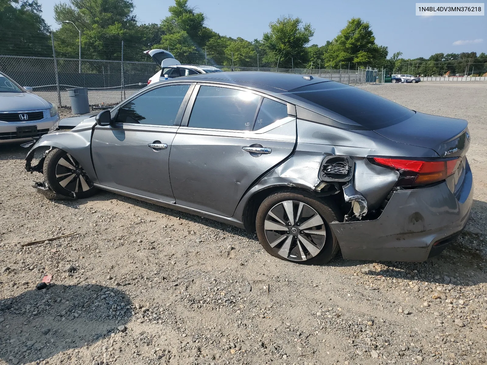 2021 Nissan Altima Sv VIN: 1N4BL4DV3MN376218 Lot: 67850654