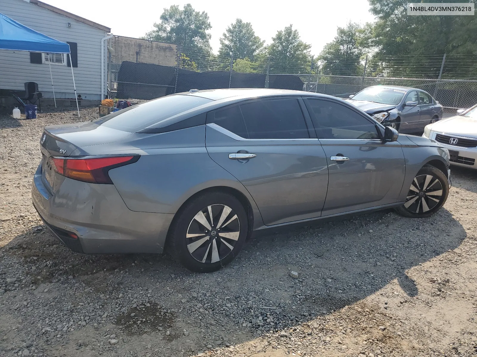 2021 Nissan Altima Sv VIN: 1N4BL4DV3MN376218 Lot: 67850654