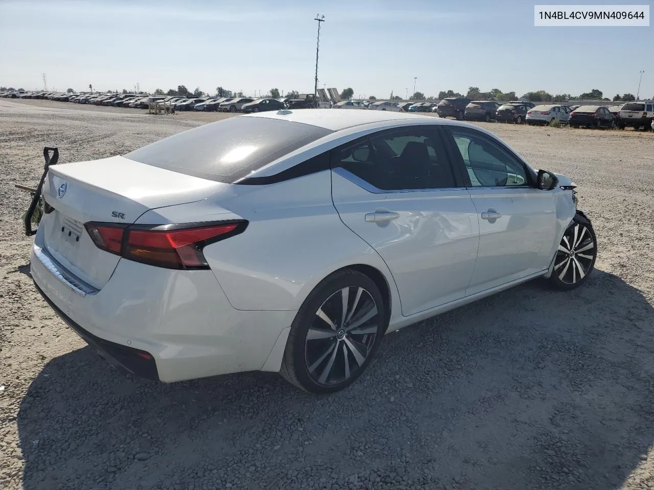 2021 Nissan Altima Sr VIN: 1N4BL4CV9MN409644 Lot: 68174974