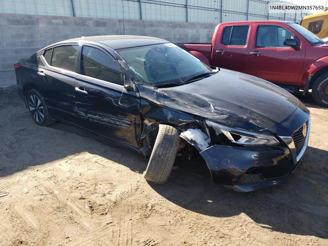 2021 Nissan Altima Sv VIN: 1N4BL4DW2MN357653 Lot: 68523664