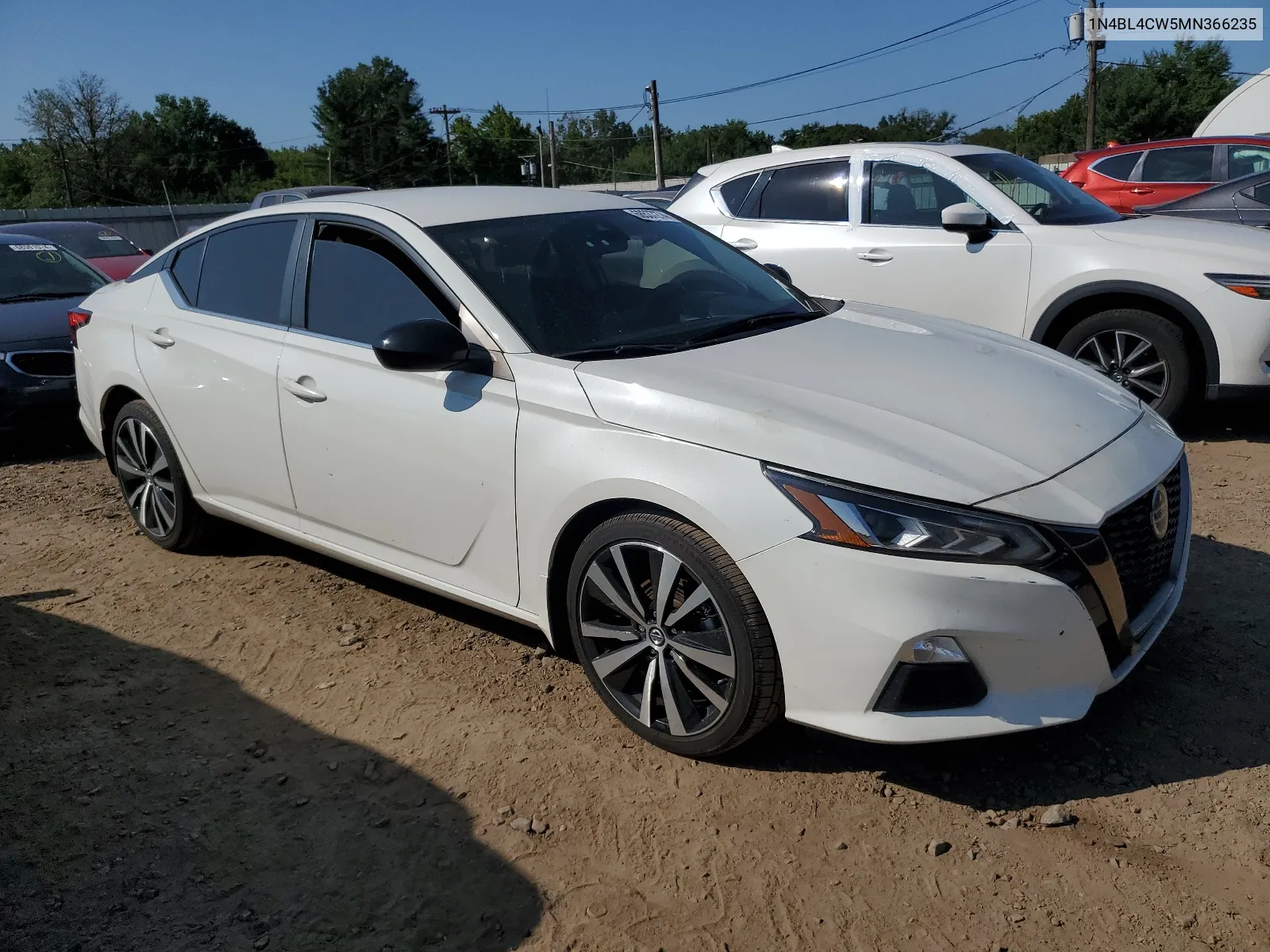 2021 Nissan Altima Sr VIN: 1N4BL4CW5MN366235 Lot: 68537274