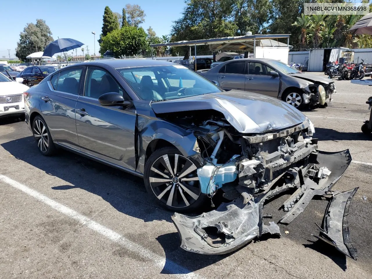 1N4BL4CV1MN368698 2021 Nissan Altima Sr