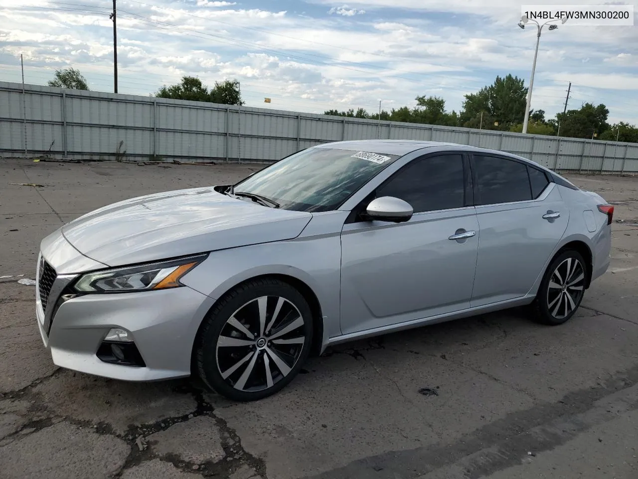 2021 Nissan Altima Platinum VIN: 1N4BL4FW3MN300200 Lot: 68690174