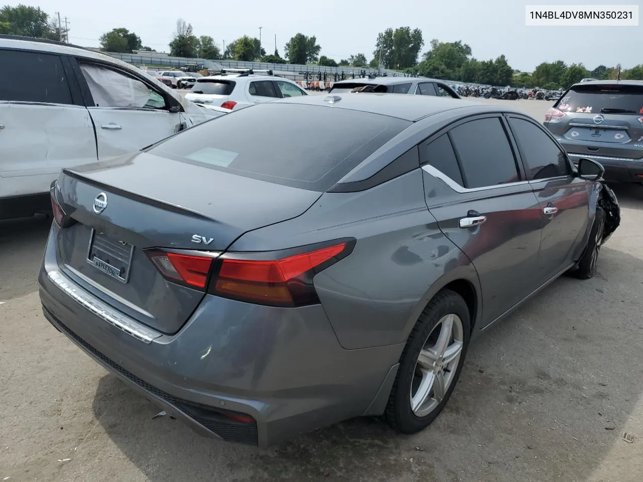 2021 Nissan Altima Sv VIN: 1N4BL4DV8MN350231 Lot: 68972084