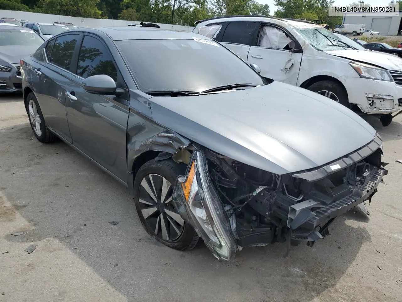 2021 Nissan Altima Sv VIN: 1N4BL4DV8MN350231 Lot: 68972084