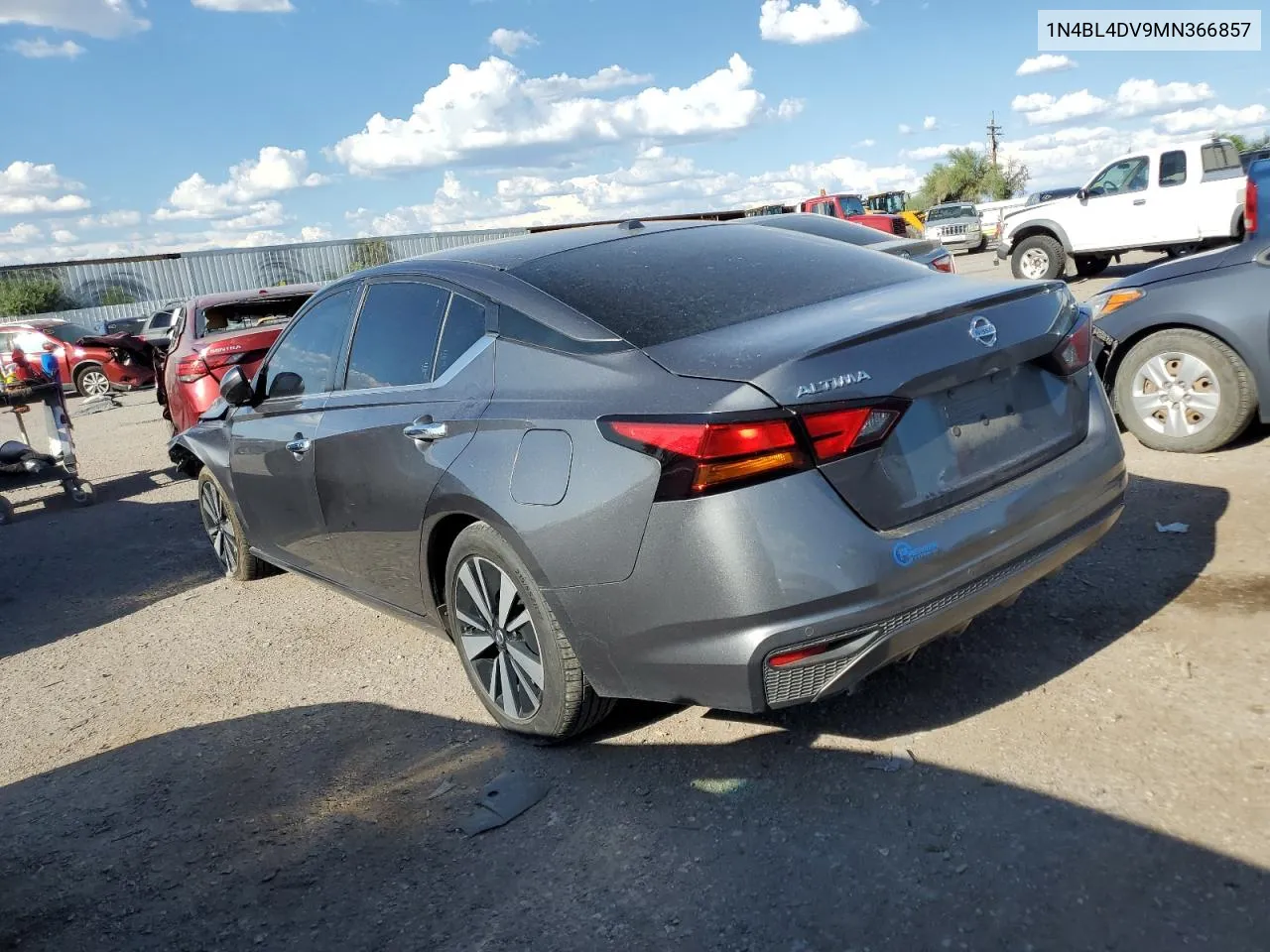 2021 Nissan Altima Sv VIN: 1N4BL4DV9MN366857 Lot: 69070924