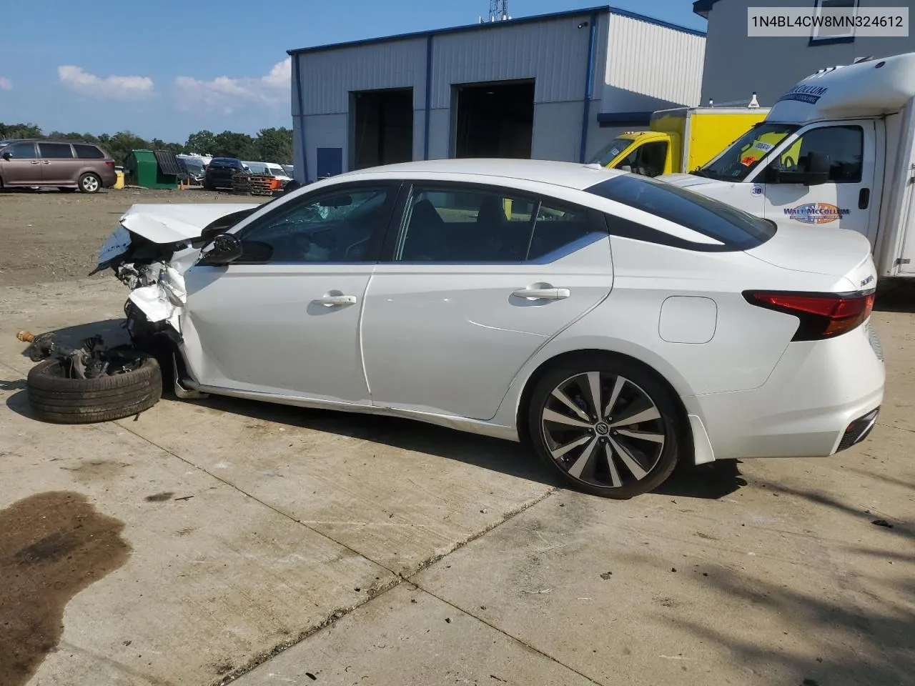 2021 Nissan Altima Sr VIN: 1N4BL4CW8MN324612 Lot: 69076804