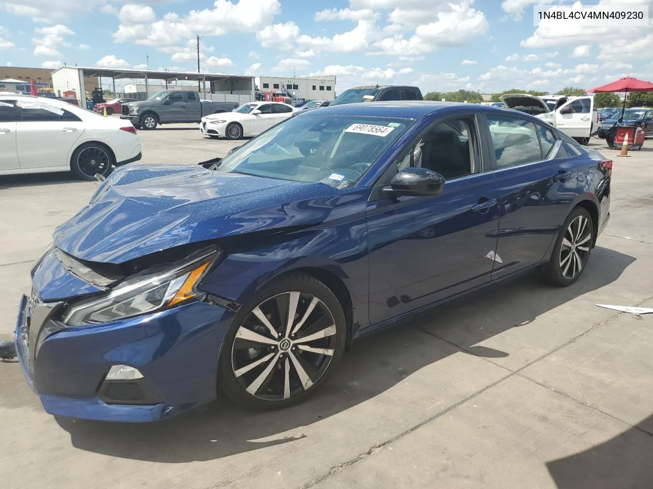 1N4BL4CV4MN409230 2021 Nissan Altima Sr