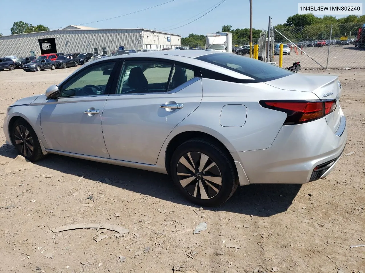 2021 Nissan Altima Sl VIN: 1N4BL4EW1MN302240 Lot: 69214434