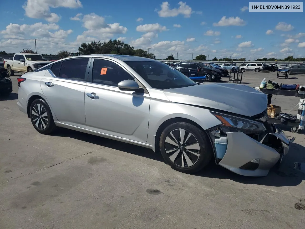 2021 Nissan Altima Sv VIN: 1N4BL4DV0MN391923 Lot: 69284244