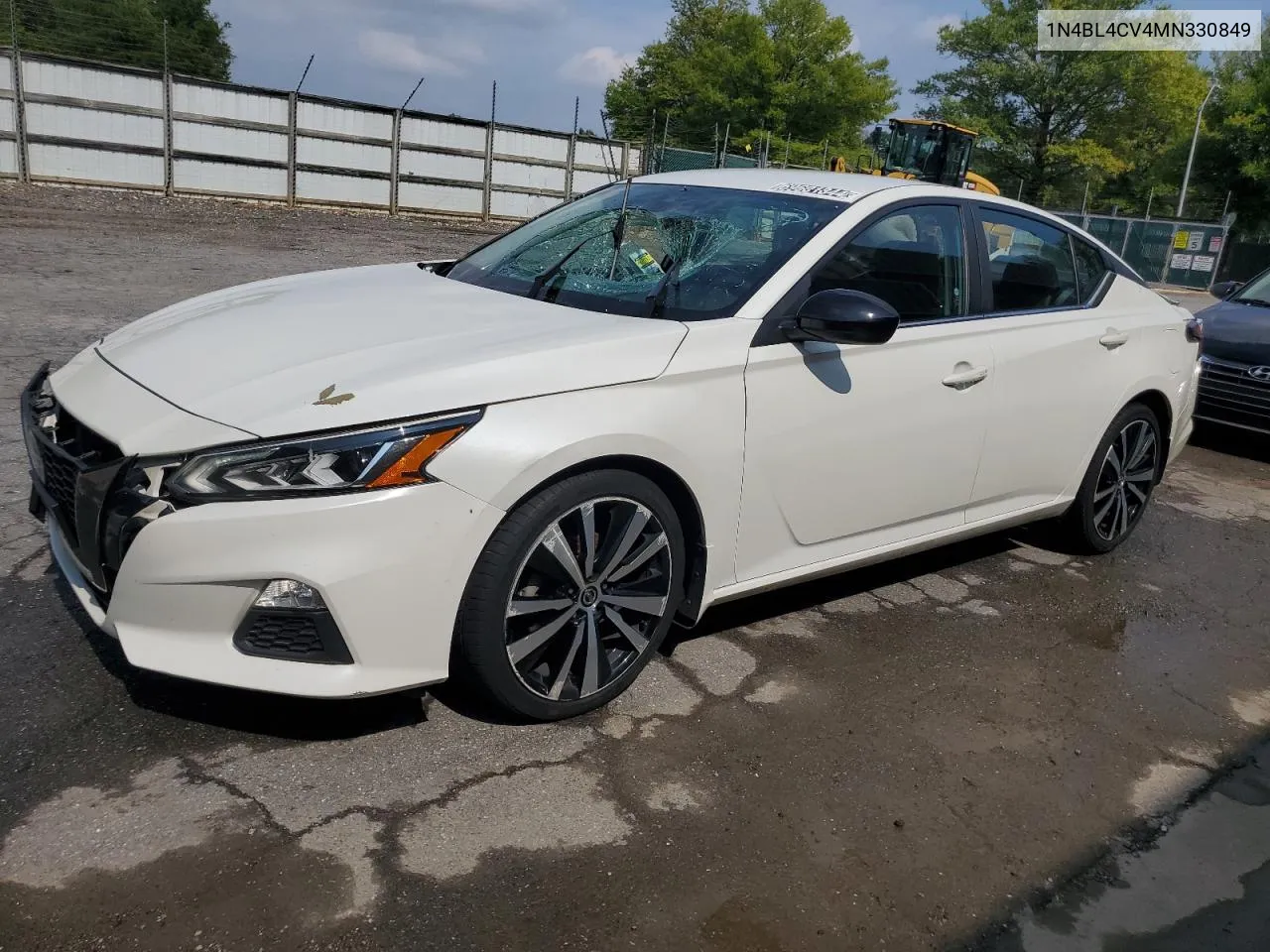 1N4BL4CV4MN330849 2021 Nissan Altima Sr