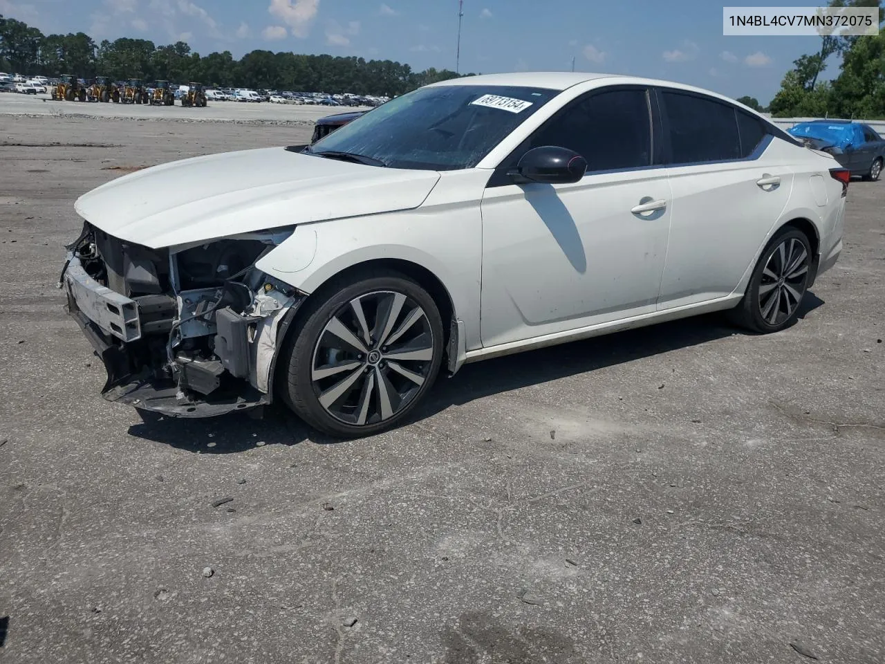 2021 Nissan Altima Sr VIN: 1N4BL4CV7MN372075 Lot: 69713154