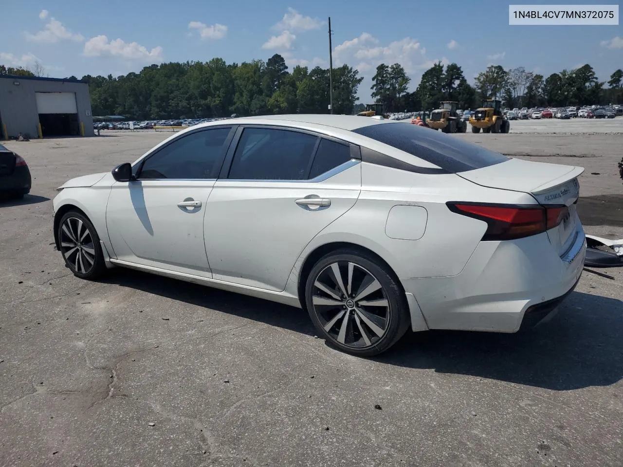 2021 Nissan Altima Sr VIN: 1N4BL4CV7MN372075 Lot: 69713154